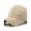 Men's Simple Baseball Cap Dailywear Outdoor Print Letter Black Gray Hat Windproof Breathable Ultraviolet Resistant / Fall / Spring / Summer