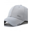 Men's Simple Baseball Cap Dailywear Outdoor Print Letter Black Gray Hat Windproof Breathable Ultraviolet Resistant / Fall / Spring / Summer