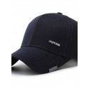 Men's Simple Baseball Cap Dailywear Outdoor Print Letter Black Gray Hat Windproof Breathable Ultraviolet Resistant / Fall / Spring / Summer