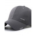 Men's Simple Baseball Cap Dailywear Outdoor Print Letter Black Gray Hat Windproof Breathable Ultraviolet Resistant / Fall / Spring / Summer