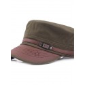 Men's Stylish Protective Hat Street Dailywear Pure Color Color Block Black Hat Portable / Fall / Winter