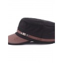 Men's Stylish Protective Hat Street Dailywear Pure Color Color Block Black Hat Portable / Fall / Winter