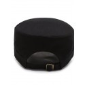 Men's Simple Flat Cap Dailywear Outdoor Pure Color Pure Color Black Gray Hat Windproof Breathable Ultraviolet Resistant / Fall / Spring / Summer