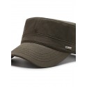 Men's Simple Flat Cap Dailywear Outdoor Pure Color Pure Color Black Gray Hat Windproof Breathable Ultraviolet Resistant / Fall / Spring / Summer