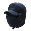 Men's Simple Baseball Cap Dailywear Outdoor Pure Color Pure Color Black Blue Hat Windproof Breathable Ultraviolet Resistant / Fall / Winter