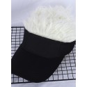Men's Simple Baseball Cap Dailywear Pure Color Print Beige Coffee Hat Warm / Fall / Winter