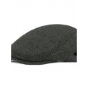 Men's Casual Flat Cap Street Daily Outdoor Pure Color Pure Color Hat Windproof Comfort Warm / Fall / Winter / Spring / 1 PC