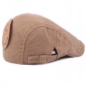 Men's Casual Flat Cap Street Daily Outdoor Pure Color Pure Color Hat Windproof Comfort Breathable / Fall / Winter / Spring / Summer / 1 PC