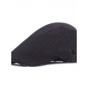 Men's Casual Flat Cap Street Daily Outdoor Pure Color Pure Color Hat Windproof Comfort Breathable / Fall / Winter / Spring / Summer / 1 PC