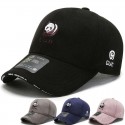 Men's Classic Style Baseball Cap Dailywear Outdoor Embroidery Adjustable Buckle Hat Windproof Warm