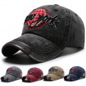 Men's Simple Baseball Cap Dailywear Outdoor Embroidery Letter Grey Black Hat Windproof Breathable Ultraviolet Resistant / Fall / Spring / Summer