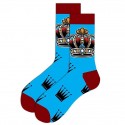 1 Pair Men's Socks Cute Fashion Novelty Colorful Socks Sports Outdoor Black and Yellow hosiery ankle socks