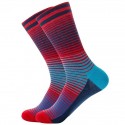 Men's 1 Pair Socks Fashion Novelty Cute Colorful Spring, Fall, Winter, Summer White Gray Rainbow