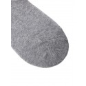 Men's No Show Socks 1 Pair Stripe Pattern Multi Color Invisible Socks Sports and Outdoors Socks Medium Athleisure White
