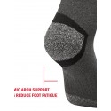 Men's 5 Pairs Socks Sport Socks / Athletic Socks Casual Socks Fashion Comfort Solid Colored Medium Spring, Fall, Winter, Summer Multi color Black Blue