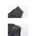 Men's 5 Pairs Socks Casual Socks Comfort Solid Colored Medium Fall & Winter Multi color Black 4 Black 1