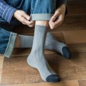 Men's Socks Stockings Warm Business Blue 1 Pair