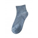 Men's 1 Pair Socks Mixed Color Sports and Outdoors Socks Medium Athleisure Light Blue wild trend tube casual comfortable deodorant sweat funny socks harajuku