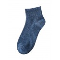 Men's 1 Pair Socks Mixed Color Sports and Outdoors Socks Medium Athleisure Light Blue wild trend tube casual comfortable deodorant sweat funny socks harajuku