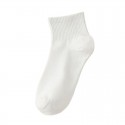 Men's 1 Pair Socks Mixed Color Sports and Outdoors Socks Medium Athleisure Light Blue wild trend tube casual comfortable deodorant sweat funny socks harajuku