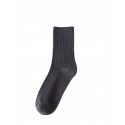 Men's 3 Pairs Socks Sport Socks / Athletic Socks Casual Socks Fashion Comfort Solid Colored Medium Fall & Winter White Black Army Green
