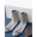 Men's 5 Pairs Socks Solid Colored Warm Spring & Summer Multi color