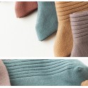 Men's Socks Solid Colored Stockings Socks Warm Athleisure Green 1 Pair