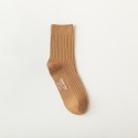 Men's Socks Solid Colored Stockings Socks Warm Athleisure Green 1 Pair