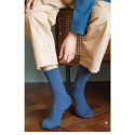 Men's Socks Solid Colored Stockings Socks Warm Athleisure Green 1 Pair