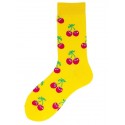 Men's 1 Pair Socks Mixed Color Sports and Outdoors Medium Spring, Fall, Winter, Summer Multi color Black 1 Green