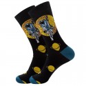 Men's 1 Pair Socks Fashion Novelty Cute Colorful Spring, Fall, Winter, Summer Green Gray Rosy Pink