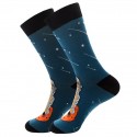 Men's 1 Pair Socks Fashion Novelty Cute Colorful Spring, Fall, Winter, Summer Green Gray Rosy Pink