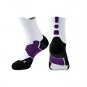 Men's 3 Pairs Socks Sport Socks / Athletic Socks Casual Socks Fashion Comfort Multi Color Medium Spring, Fall, Winter, Summer Light Blue Black 1 White