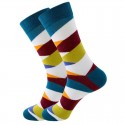 Men's 1 Pair Socks Fashion Novelty Cute Colorful Spring, Fall, Winter, Summer Rainbow Red Brown