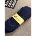 Men's 5 Pairs No Show & Liner Socks Fashion Comfort Solid Colored Thin Summer Spring & Summer Multi color White Black