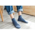 Men's 6 Pairs Socks Sport Socks / Athletic Socks Casual Socks Fashion Comfort Solid Colored Medium Fall Spring Multi color
