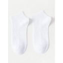 Men's 6 Pairs Socks Sport Socks / Athletic Socks Casual Socks Fashion Comfort Solid Colored Medium Fall Spring Multi color