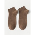 Men's 6 Pairs Socks Sport Socks / Athletic Socks Casual Socks Fashion Comfort Solid Colored Medium Fall Spring Multi color
