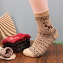 Men's 5 Pairs Socks Casual Socks Comfort Plaid Checkered Multi Color Medium Fall & Winter Multi color Blue