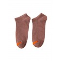 Men's 1 Pair Socks Mixed Color Sports and Outdoors Medium Spring, Fall, Winter, Summer Green White Black