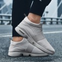Men's Trainers Athletic Shoes Sporty Casual Classic Daily Outdoor Walking Shoes Mesh White Black Gray Fall Winter Spring