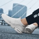 Men's Trainers Athletic Shoes Sporty Casual Classic Daily Outdoor Walking Shoes Mesh White Black Gray Fall Winter Spring