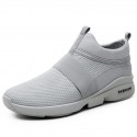 Men's Trainers Athletic Shoes Sporty Casual Classic Daily Outdoor Walking Shoes Mesh White Black Gray Fall Winter Spring