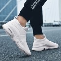 Men's Trainers Athletic Shoes Sporty Casual Classic Daily Outdoor Walking Shoes Mesh White Black Gray Fall Winter Spring
