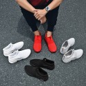 Men's Trainers Athletic Shoes Sporty Casual Classic Daily Outdoor Walking Shoes Mesh White Black Gray Fall Winter Spring