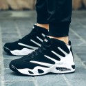 Men's Trainers Athletic Shoes Comfort Shoes Sporty Athletic Basketball Shoes PU Non-slipping Black / White Black / Red Black / Blue Fall