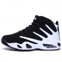 Men's Trainers Athletic Shoes Comfort Shoes Sporty Athletic Basketball Shoes PU Non-slipping Black / White Black / Red Black / Blue Fall
