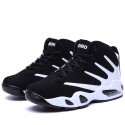 Men's Trainers Athletic Shoes Comfort Shoes Sporty Athletic Basketball Shoes PU Non-slipping Black / White Black / Red Black / Blue Fall