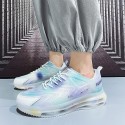 Men's Sneakers Comfort Shoes Casual Athletic Walking Shoes PU White / Blue White / Purple Gray Fall