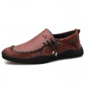 Men's Sneakers Loafers & Slip-Ons Classic British Daily Office & Career PU Booties / Ankle Boots Wine Black Brown Fall Spring